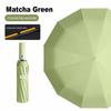 24 Bones Fully Automatic Folding Umbrella Vinyl Sunshade Sun Protection Umbrella Men'S Rain Dual-Purpose Three-Fold Advertising