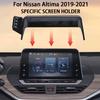 For Nissan Altima Car Phone Holder Dashboard Mount Navigation Screen Fixed Clip Clamp Stand Car Accessories