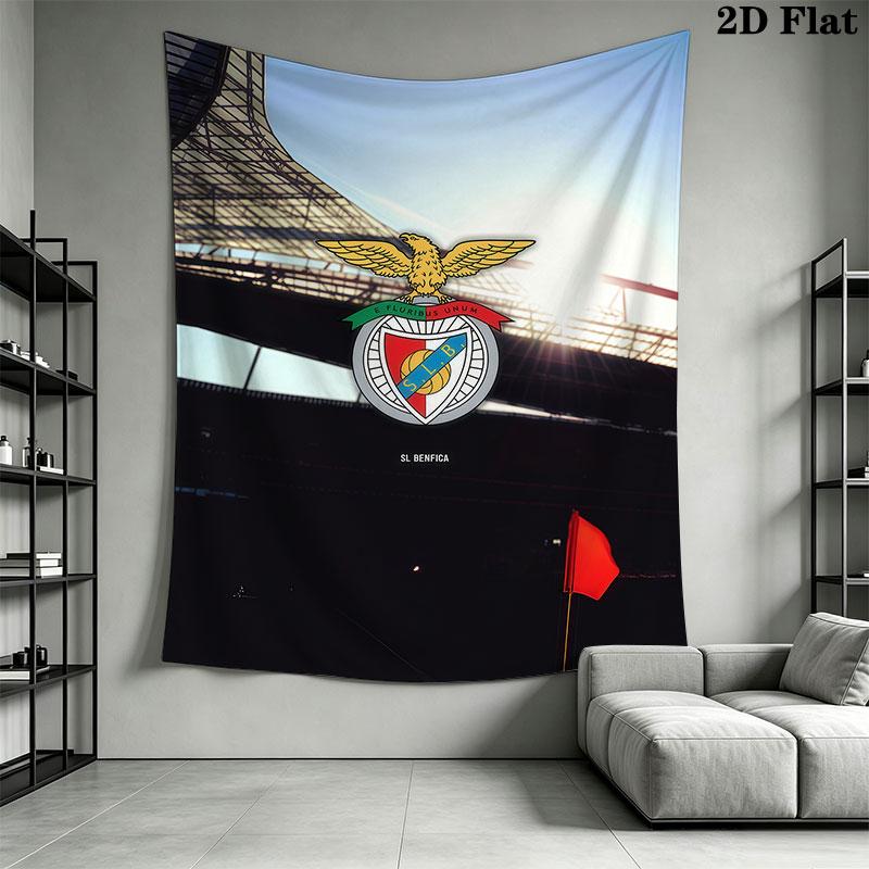 Benfica CLUB Wall Hanging Printed Fabric Blanket Decorative Tapestries for Bedroom Living Room Home Decor