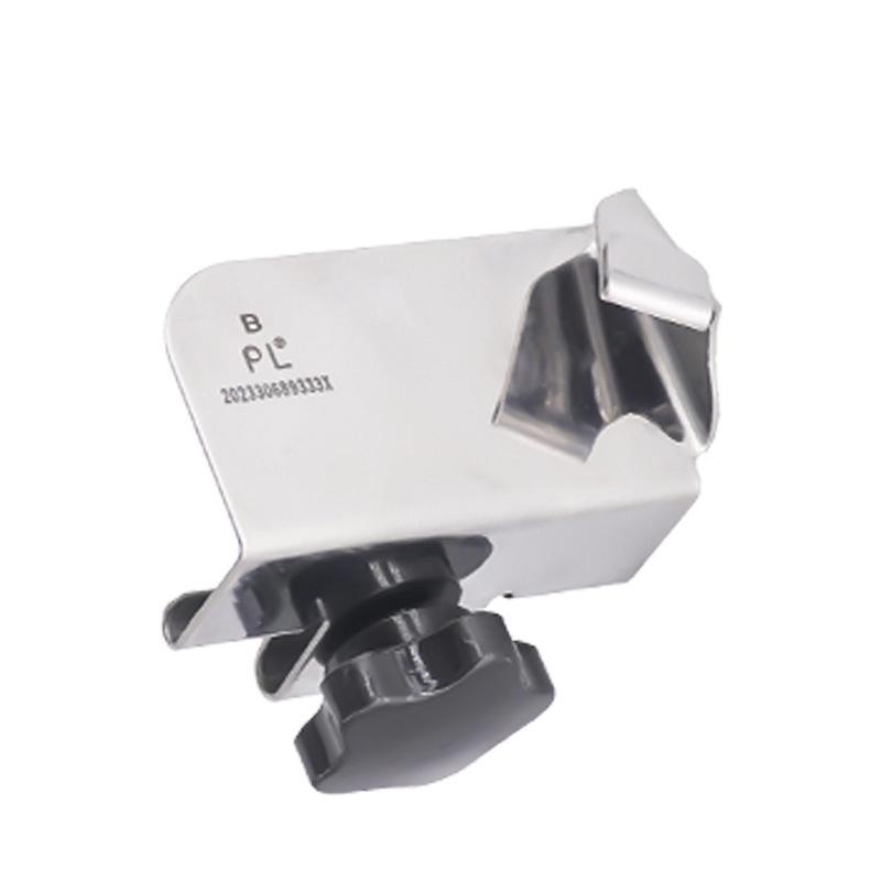 Industrial Overlock Sewing Machine Hemmer Guider Heavy Duty Metal Upper Sleeve Rule Seam Guide for Industrial Sewing Scenarios