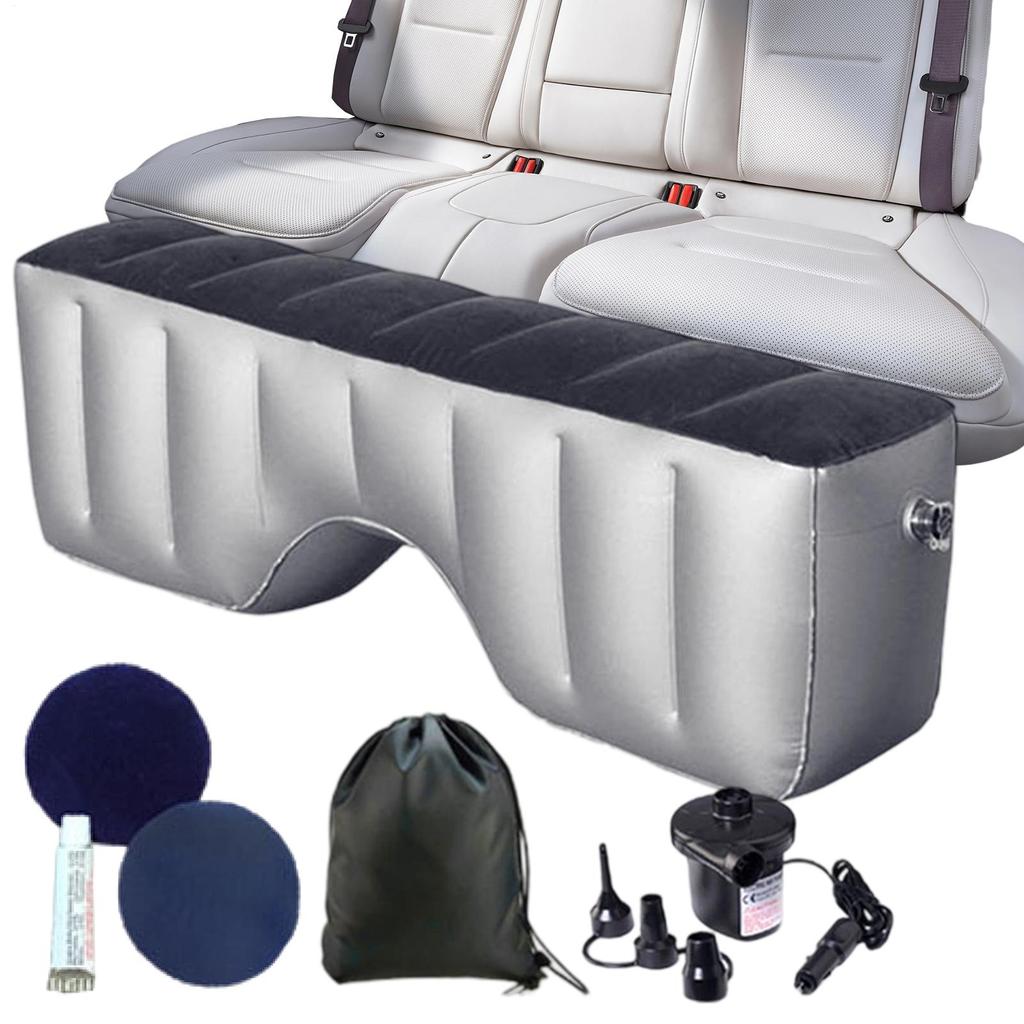 Outdoor Camping Car Travel Inflatable Mattress Vehicle Leveling Supplies Rear Seat Air Mat Folding Mattress Car Gap Pad