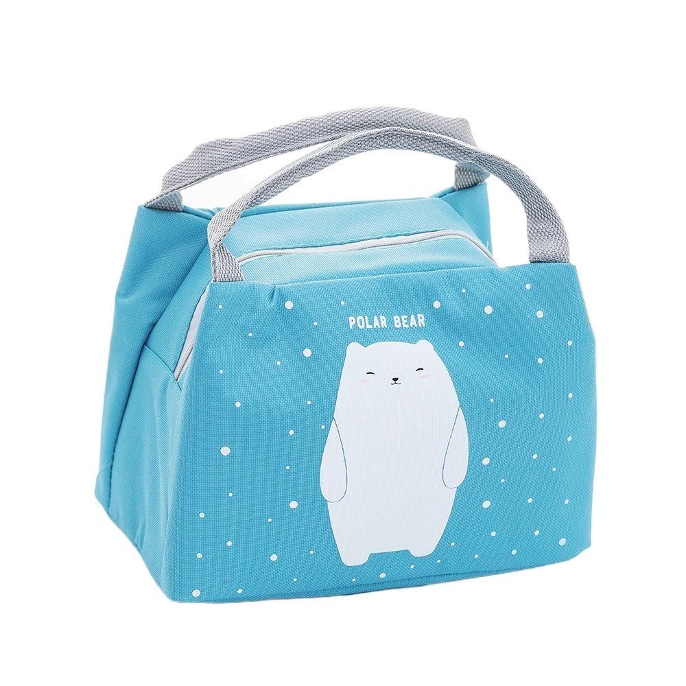 Portable Multifunctional Lunch Bag Thermal Large Capacity Waterproof Insulated Bag Thickened Cartoon Ice Pack Outdoor