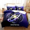 2026 New KATSEYE Pattern Three Piece Bedding Set Luxury Comforter Set with Queen King Including pillowcase pink comforter set