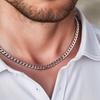 Silver Chain Men' Chain SILVER 925 5mm Armored + FREE