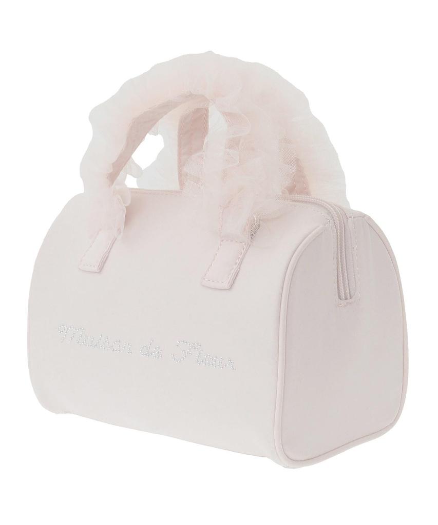 Maison de FLEUR Tüllgriff 2-Wege Boston Tasche, Schwarz, F Tragetasche, 08000717700