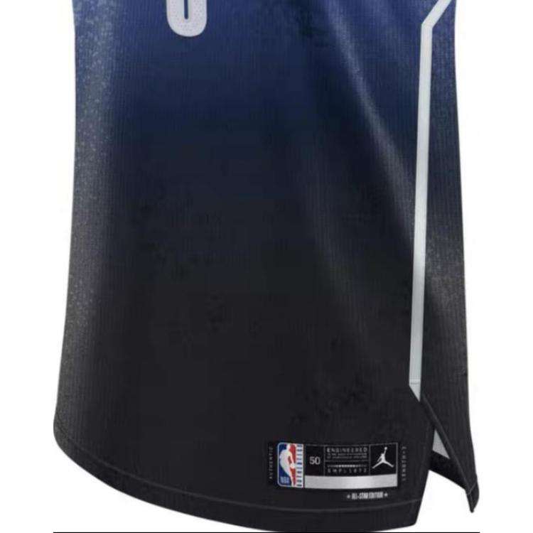 Jordan NBA Round Neck Basketball Vest Jersey 2023 All-Star Player Edition Men Tops Gem-Blue DX6336-501