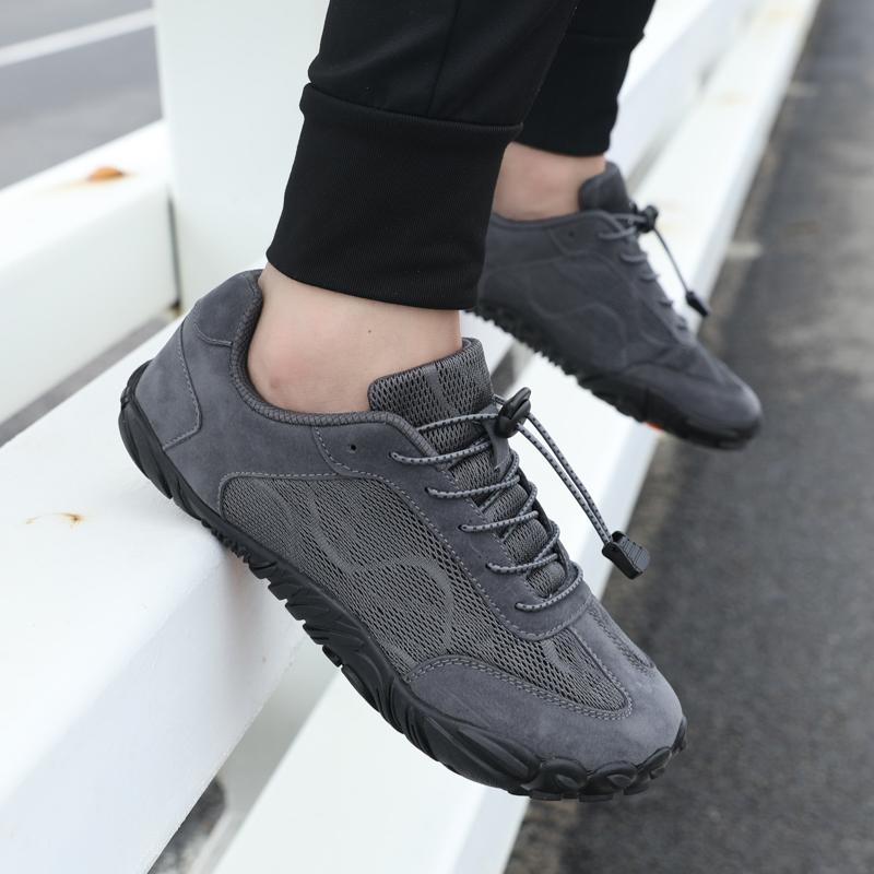 Wear-resistant Hiking Shoes Breathable Gym Cross-training Sneakers Non-slip Outdoor Casual Sports Shoes Mesh Flats