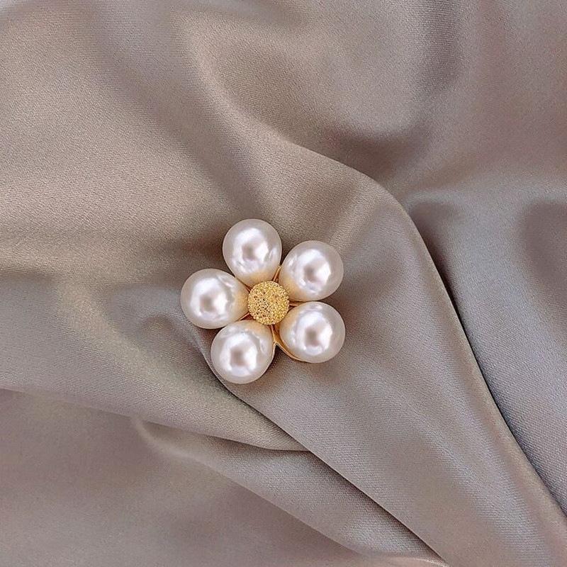 

Антибликовый бант жемчужина брошь, Высококачественный модный и милый японский корсаж Muse пальто костюм булавка пряжка