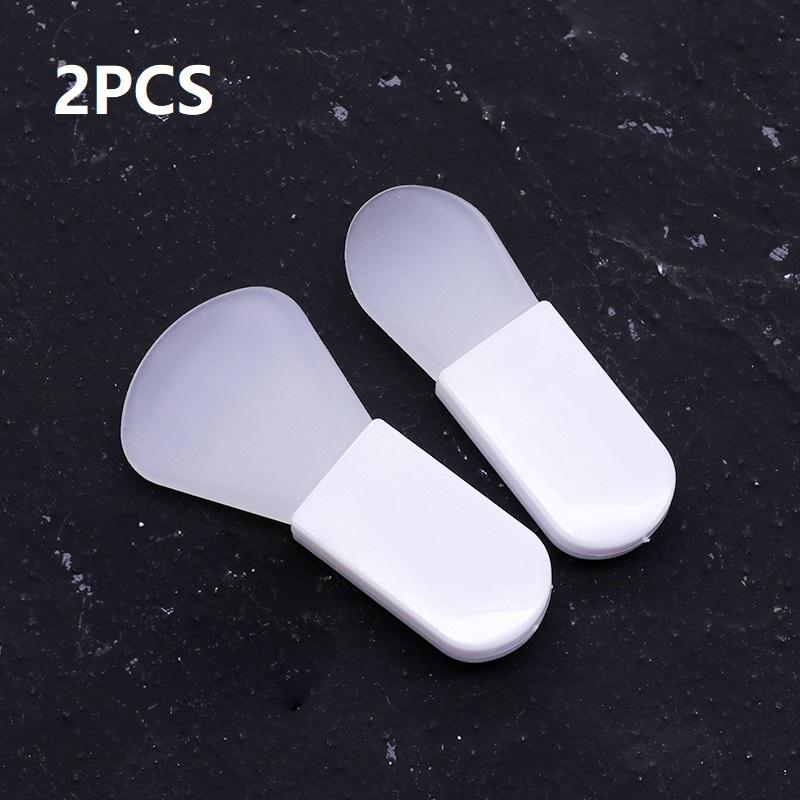 Seal Wax Stamp Scraper Spoon Silicone Cleaning Tool For Seal Wax Stamp Making Stirring Mixing Cleaning Color Diy Candle