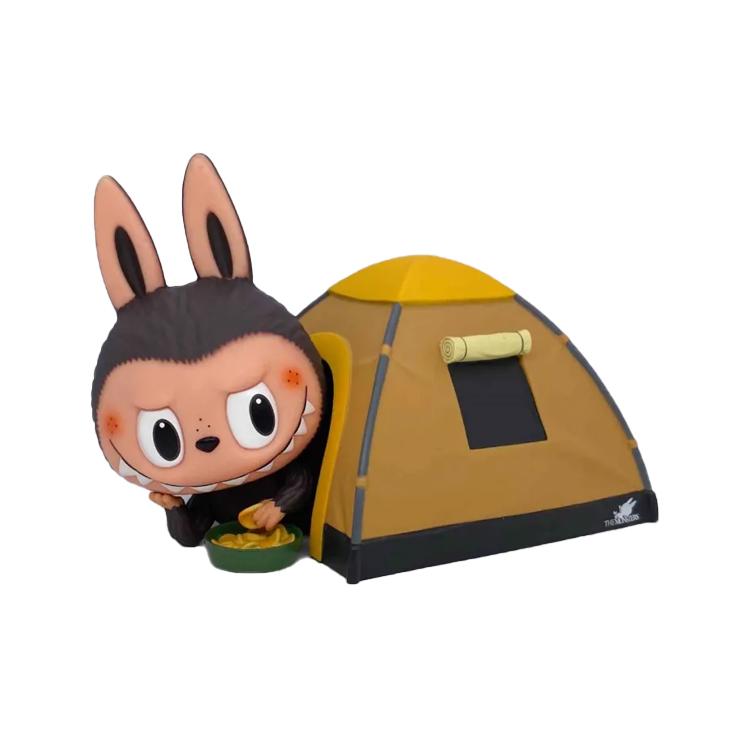 New POP MART LABUBU CAMPING STS Exhibition Edition Trendy Figures LABUBU-CAMPING