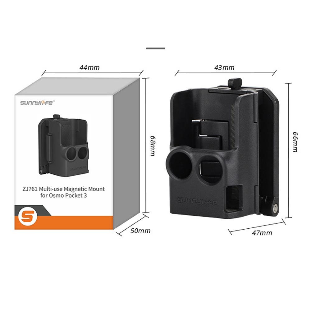Per supporto a ventosa magnetica per Dji Osmo Pocket 3 Base di supporto regolabile Accessori da tavolo V-log a installazione rapida K3m9