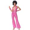 Halloween 70 Retro Disco Hippie Hip-hop Rocker, Stage Performance Costume