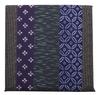 IKEHIKO 100% Cotton Zabuton Cushion, Made In Japan, Japanese Pattern, "Modern Kasuri Zabuton" Blue, Approx. 55 X 55cm, Set of 2, #3104220