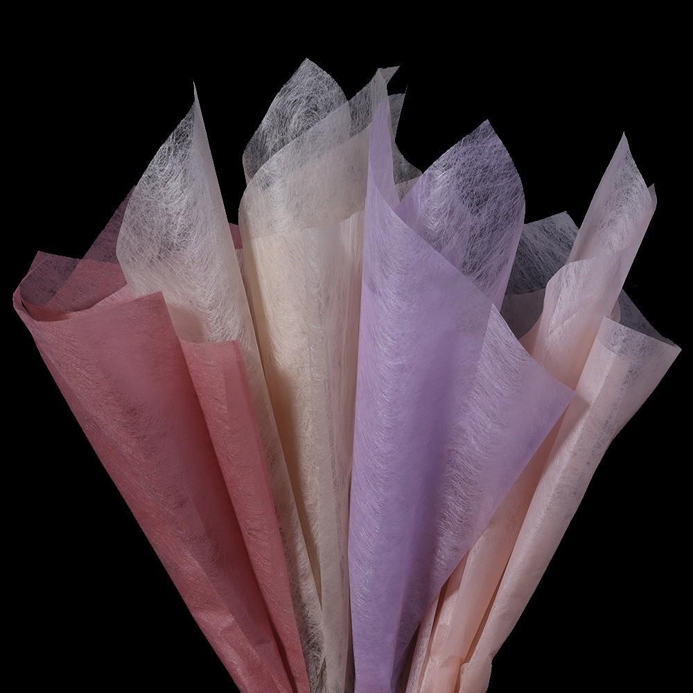 38st Mjukt Bukettpapper Dekorativt 30x30cm Blomsterpapper Floristpapper