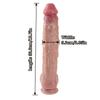 [Anal Masturbator, Dildo] Sliding Foreskin Anal Masturbator for Men and Women - Dildo with Anal Plug - Adult Sex Toys for Couples, Pleasure