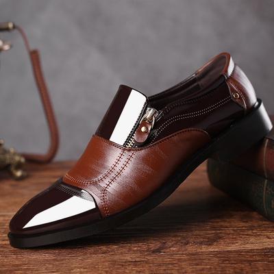 Modne włoskie buty męskie brązowe lakierowane wsuwane męskie buty wizytowe buty biznesowe męskie formalne buty męskie buty oxford ho 69