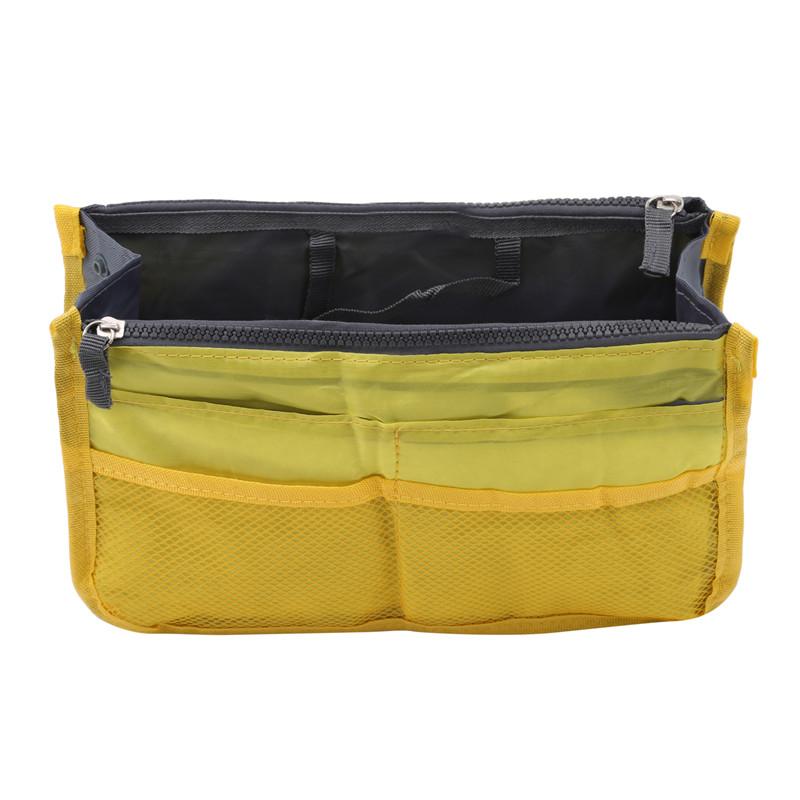 Organizer Insert Bag Women Nylon Insert Organizer Handbag Purse Large Liner Makeup Cosmetic Bag Cheap Female Tote Pouch