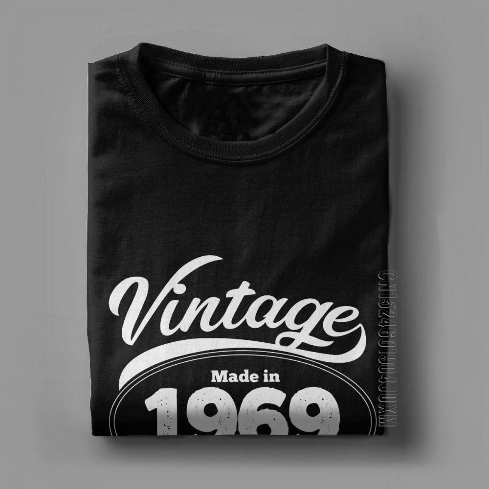 Unisex 1969 Birthday T Shirt Gift Vintage Special Edition T Shirts Crazy Crew Neck Designer Clothing Cotton Tee Shirt Plus Size