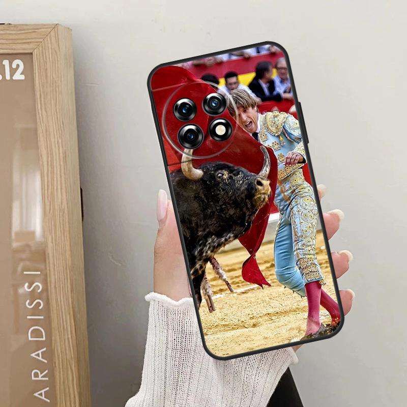 Bullfight Bull Fighter Case For OnePlus Nord CE 5 2 3 4 Lite N20 N30 OnePlus 15 13 12 10 R 13T 10T 11 9 10 Pro Cover
