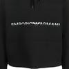 Emporio Armani Baumwoll-Kapuzenpullover mit Logo-Stickerei 6R1MCM-1JHSZ-0999
