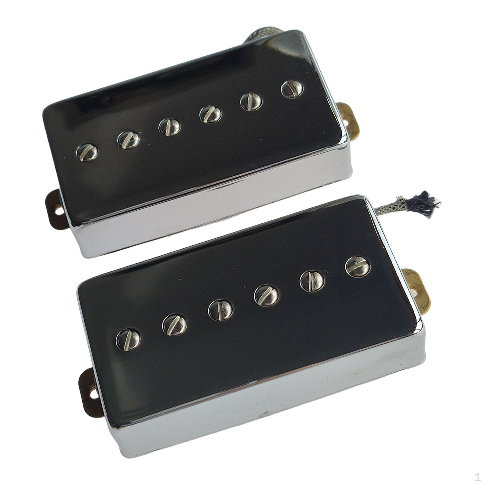 Practical Single Coil Pickups Electric Guitar Replacement Accessories Chrome