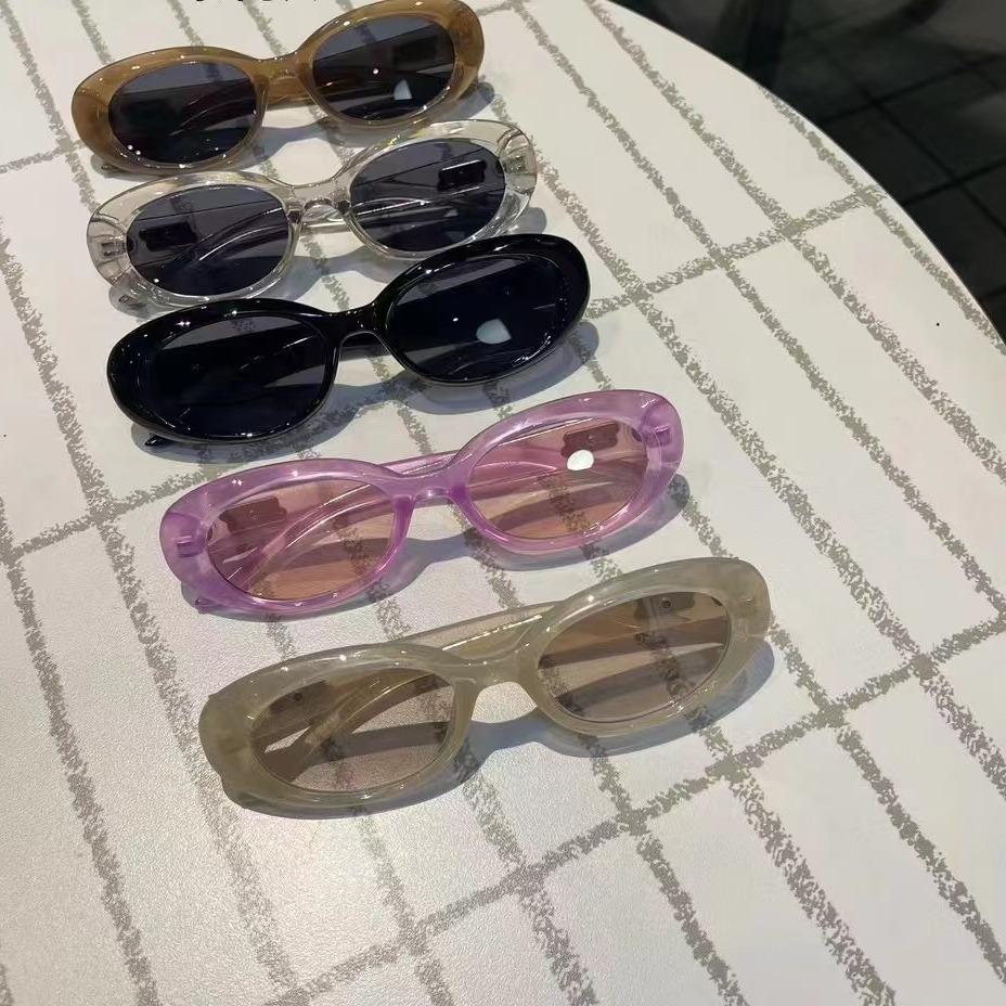 Oval Shape Men Sunglasses New Style Uv400 Protection Sun Glasses For Woman Fashion Trendy Sunglass Women