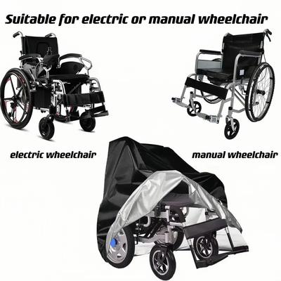DUOUPA Waterproof Wheelchair Cover - Electric & Rolling Walker Protector, Dust, Snow, Rain & Sun Resistant, Indoor Use