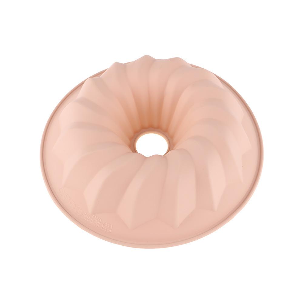 Silicone Chiffon Cake Baking Mold - Spiral, Round, Square, Large Mousse Design