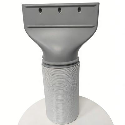 Flat Mouth Exhaust Pipe Connector for Mobile Air Conditioner