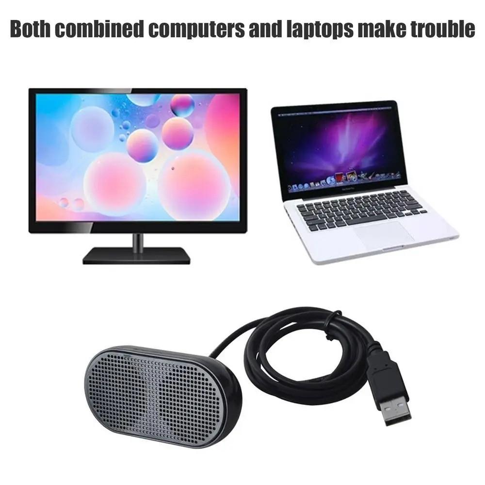 Stereo Sound Mini USB Speaker Powered Speaker Multimedia Speaker Portable Loudspeaker  Home Office