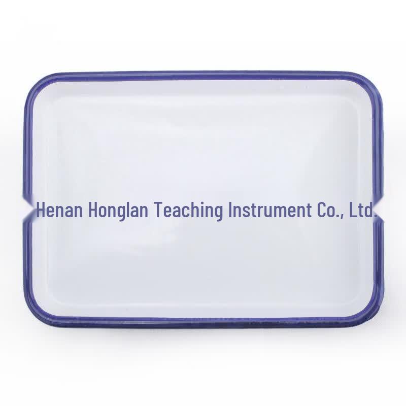 Ruijie Rectangular Enamel Lab Tray