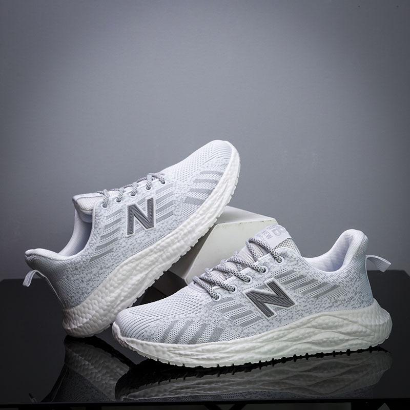 

Flying woven sports shoes, new breathable and comfortable mesh shoes, low-top running shoes, casual trendy shoes 36