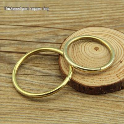 3.2 Portachiavi ad Anello in Rame Spesso