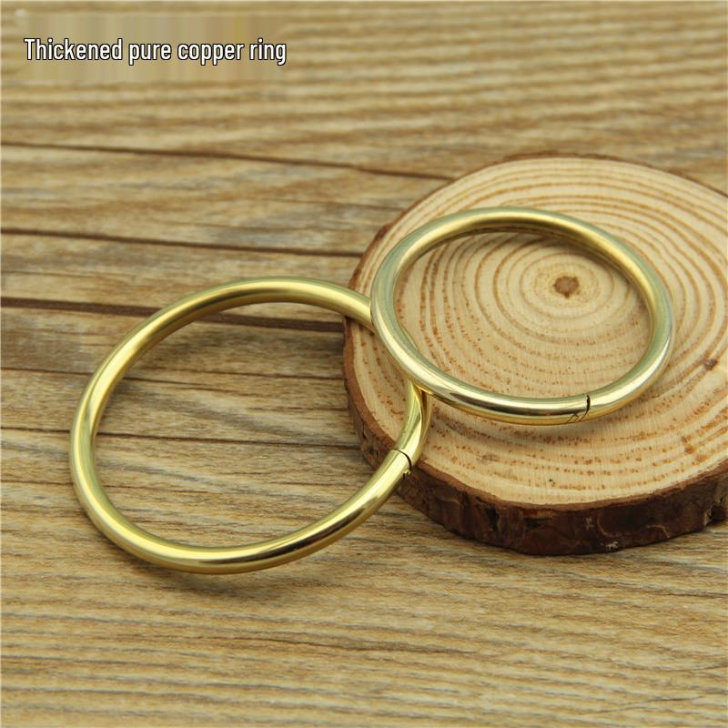 3.2 Thickened Copper Keyring Loop Keychain 3.2mm