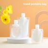 Draagbare Reis Vloeistof Verpakkingstas Lotion Dispenser Tas Herbruikbare Shampoo Cosmetica Opbergcontainer 30ml 50ml 100ml