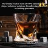 9 sztuk Kamieni do Whiskey Wielokrotnego Użytku Kostki Lodu Granitowe Kamienie do Whiskey Bezsmakowe Kamienie Chłodzące Chłodziarka do Whiskey Kostki Lodu do Baru Barmana
