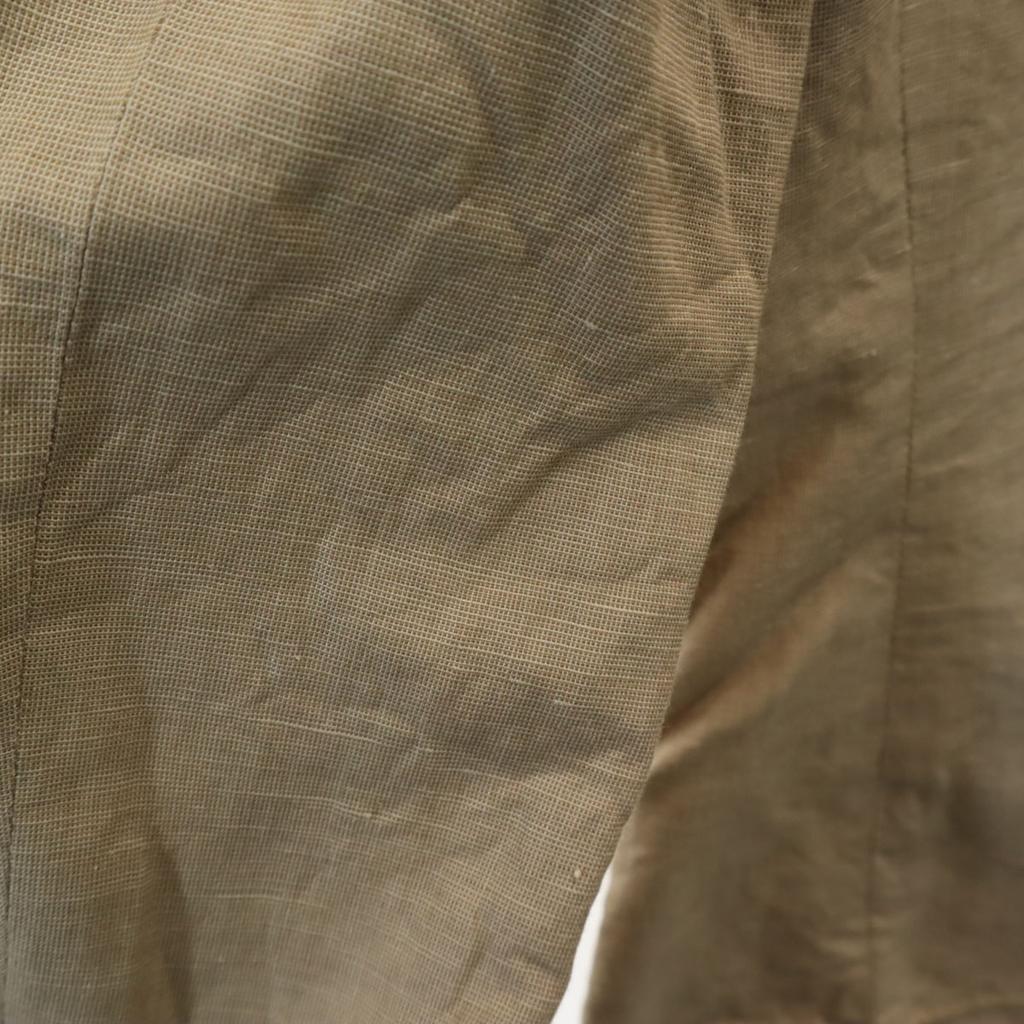 Paul Smith BLACK Leinenmischung maßgeschneiderte Jacke 42 beige Damen Gebraucht