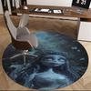 Corpse Bride Chair Mat - Round Carpet for Home Decor, Office Use, Bedroom, Living Room, Gift Idea0193b