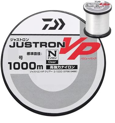 Daiwa Justron VP (Value Pack) Clear 16-1000 Bobbin/Nylon Line/Main Line 23
