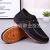 Spring and Autumn Breathable Cloth Shoes Lace-up Casual Cloth Shoes Canvas Shoes Walking Shoes Board Shoes