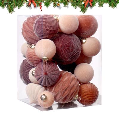 Weihnachtsbaumkugeln 35 Stück Anhänger Dekoration Weihnachtsbaumkugeln Dekor Für Wand Fenster Tür Schlafzimmer Wohnzimmer Innen