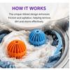 1/3/6Pcs Anti Knot Laundry Balls Anti Winding Efficient Dirt Removal Gadgets for Household All Fabric Washing