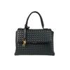 Niche Design Hand-Woven Women'S Bags, Simple Atmosphere, Commuting Briefcase, Casual Versatile Handbag, Small Square Bag