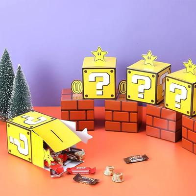 1-40 KS Blok s otázkou Cukroví Dárková krabička Dárková krabička Anime krabičky na cukroví Dekorace na narozeninovou oslavu Dětská dárková taška Taška na drobnosti Krabička