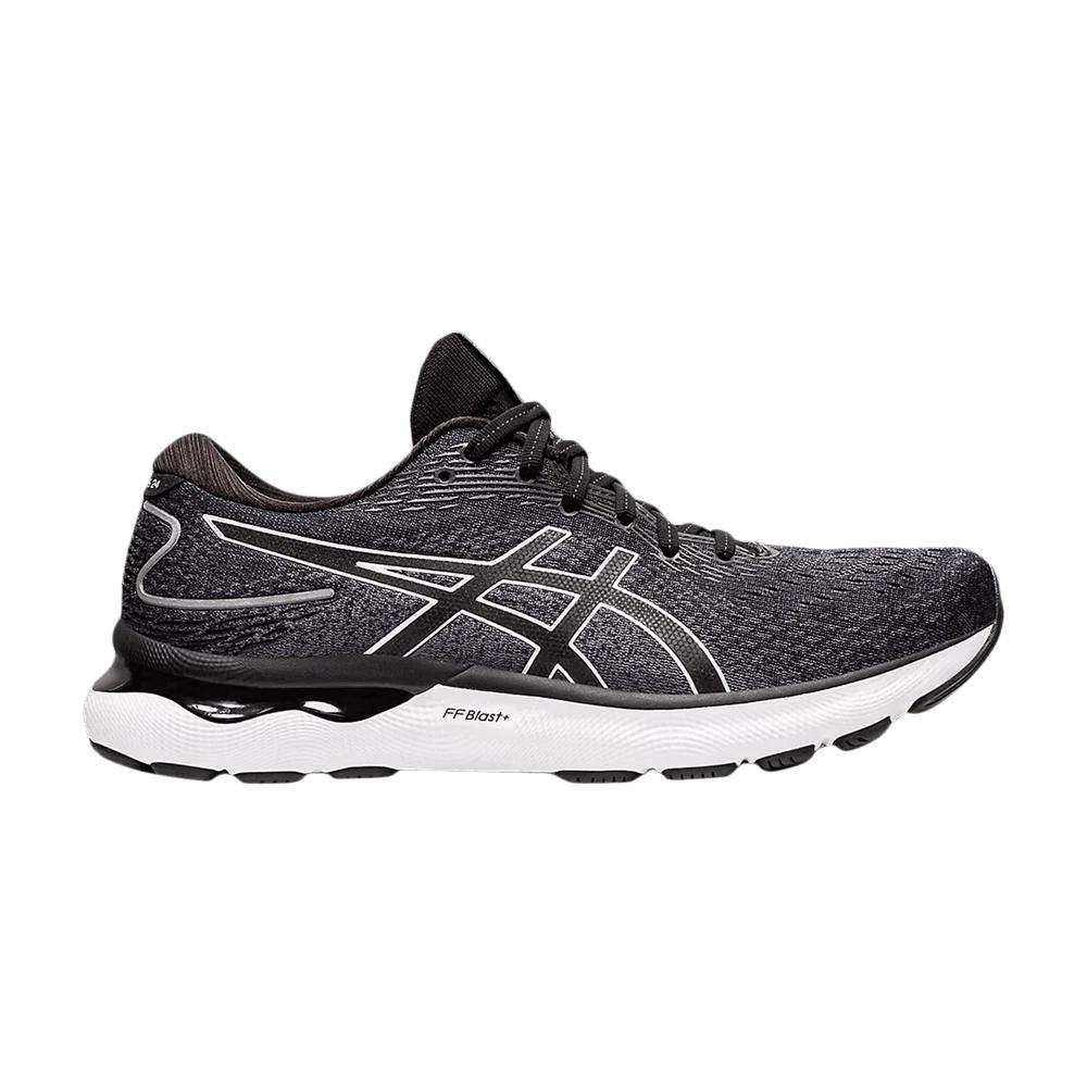 

ASICS Gel Nimbus 24 2E Широкі Чорні Білі 1011B361-001 EU 43.5