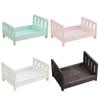 Retro Wood Bed Newborn Photography Props - Hot Infant Poses Sofa Detachable Background Baby Growth Memorial Accessories for Boys