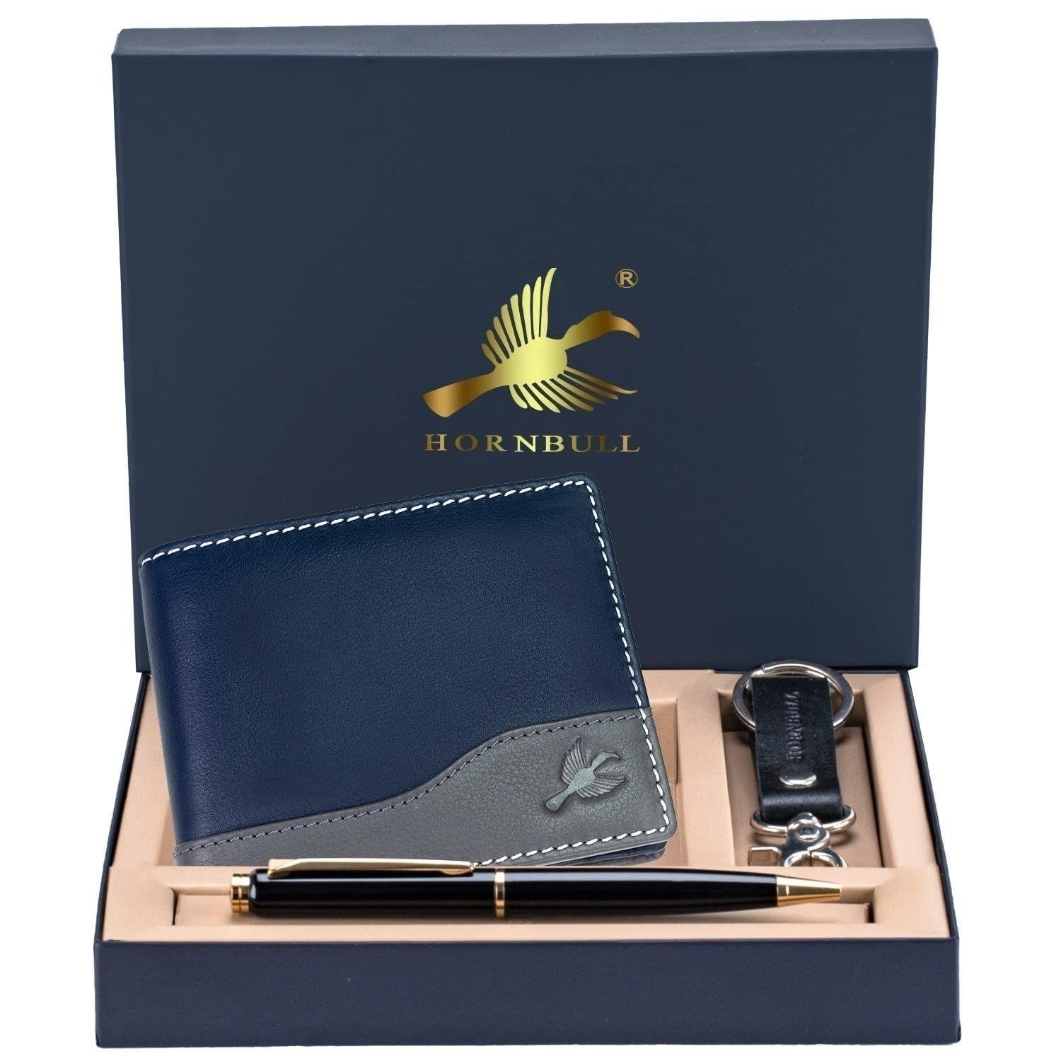 Мужской кожаный кошелек Navy Buttler — фото 3