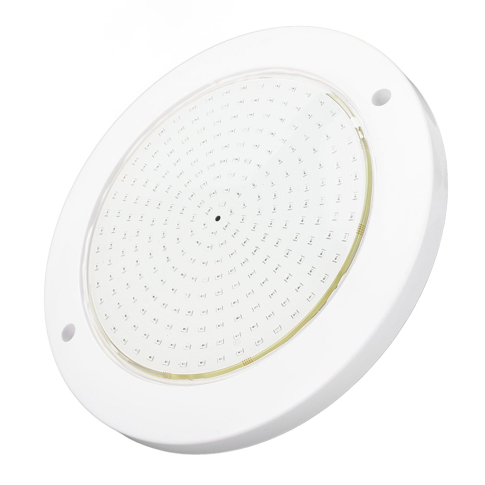 

RGB Подводный светильник для бассейна 12В 18Вт из АБС-пластика и поликарбоната IP68 Водонепроницаемый погружной светильник с дистанционным управлением для заглубляемых бассейнов