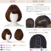 Wig Bob Full Wig Full Wig Medical Wig Medical Natural Wig [Brightlara] Hand-Planted p-hf1244-ORB