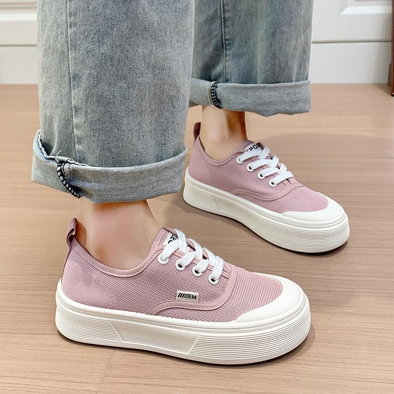 Fashion CRLAYDK Calssic Womens Mesh Fashion Sneakers Skateboard Walking Anti Slip Lace Up Casual Trainer Shoes Ladies Summer Tennis